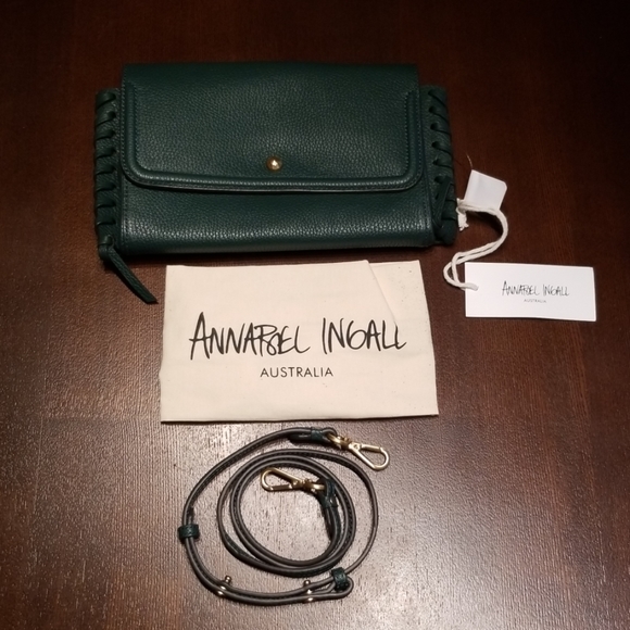 Oversized Green Crossbody Bag - Picture 2 of 8